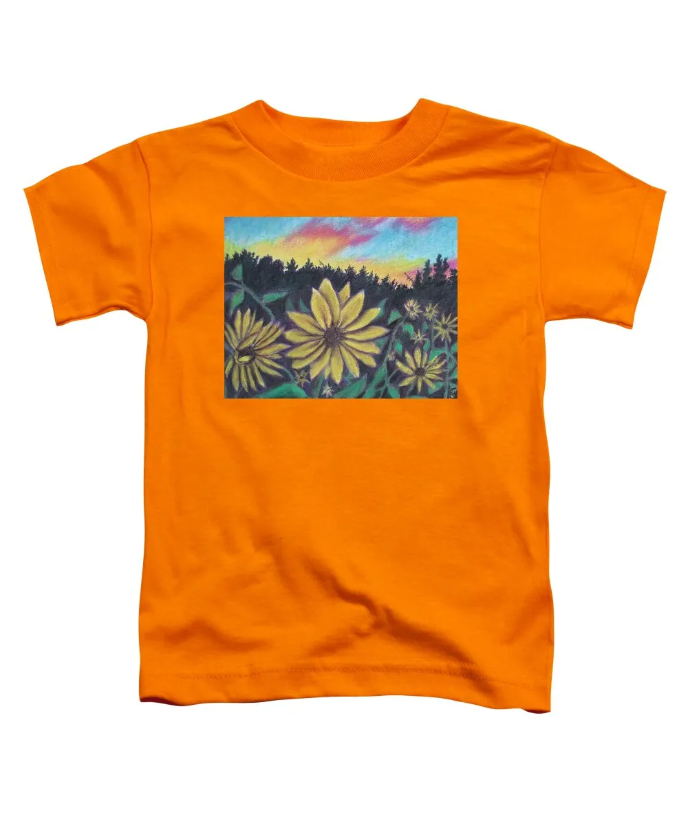 Sunflower Sunset - Toddler T-Shirt