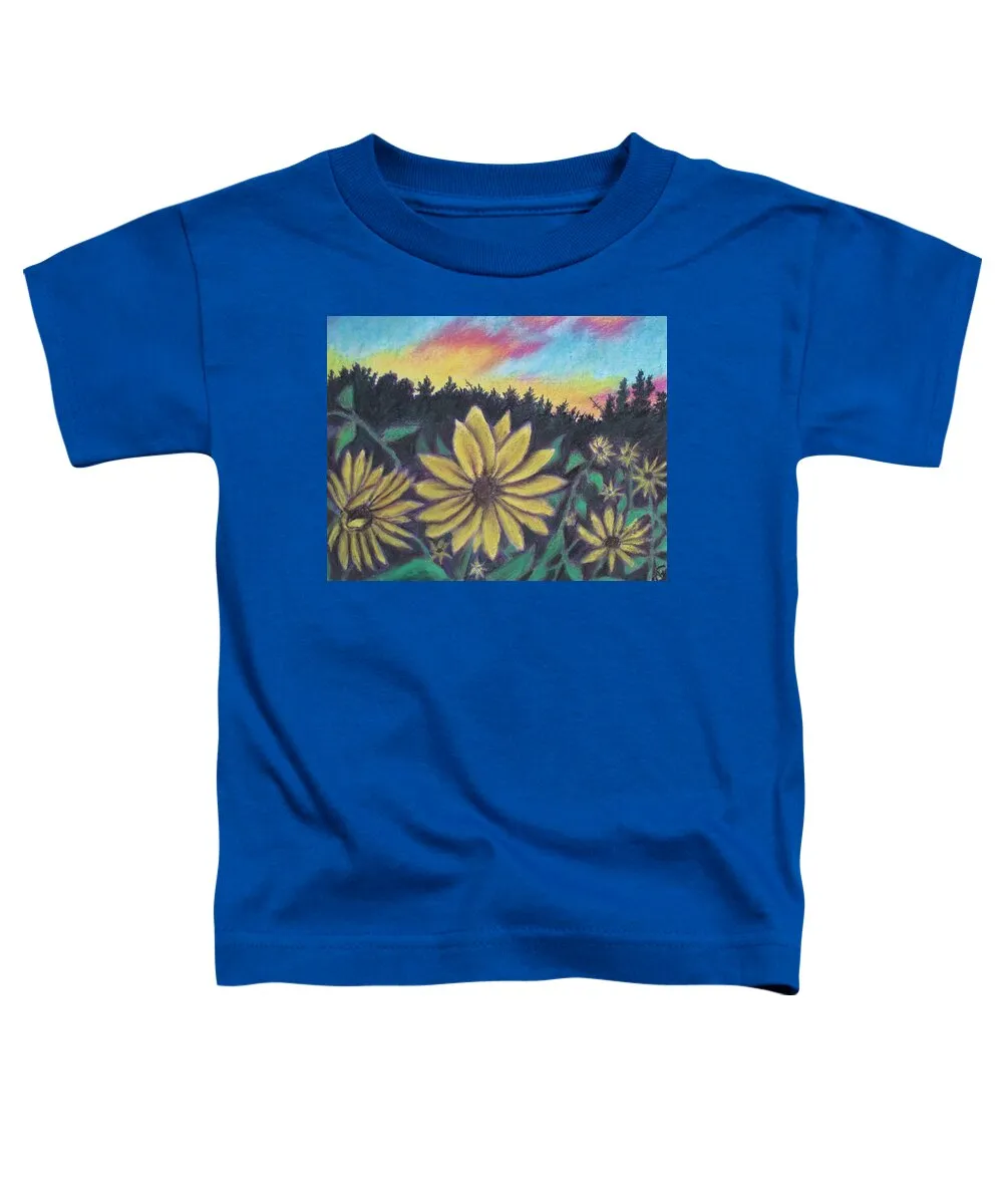 Sunflower Sunset - Toddler T-Shirt