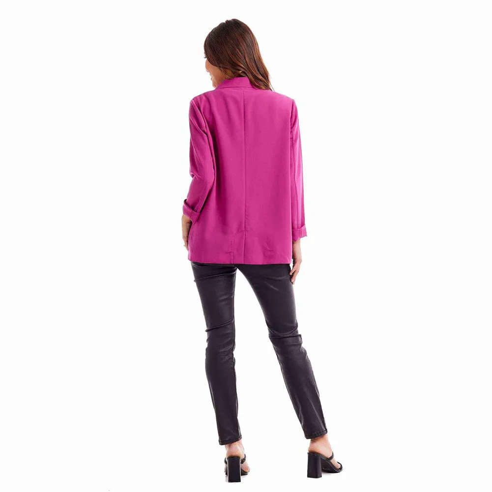 Wynn Blazer in Raspberry by Mud Pie